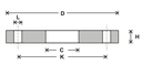 Flange (Weld on) -Table 1600/3 Steel Flanges