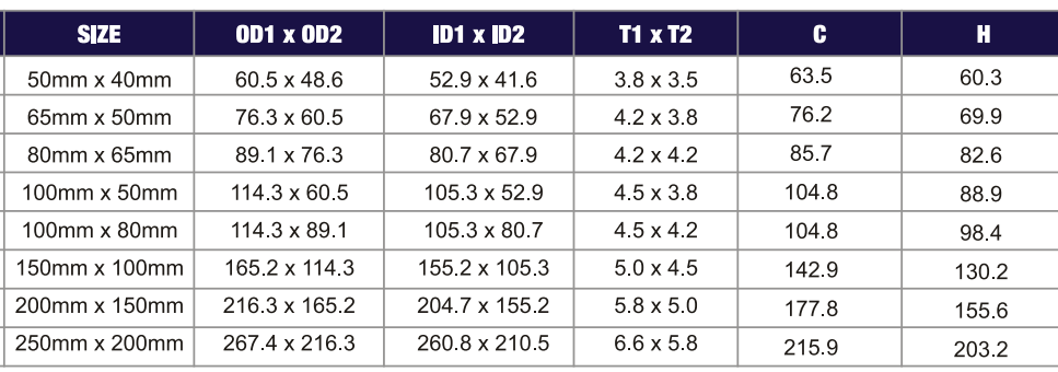 Jis Reducing Tee Ming Buttweld Fittings