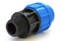 CMA020020  Male Adaptors 20mm x 20mm Compression Fitting 16 Bar