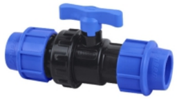 CSUBV025 Single Union Ball Valve 25mm Compression Fitting 16 Bar