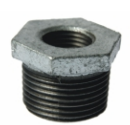 Reducing Bush m x f Galvanised Malleable Fitting