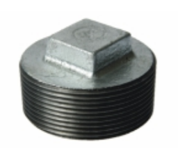 Hollow Plugs Galvanised Malleable Fitting